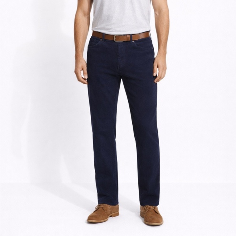 Peter Millar‎ Superior Corduroy Classic Fit Men’s Size 36 Navy Stretch Preppy
